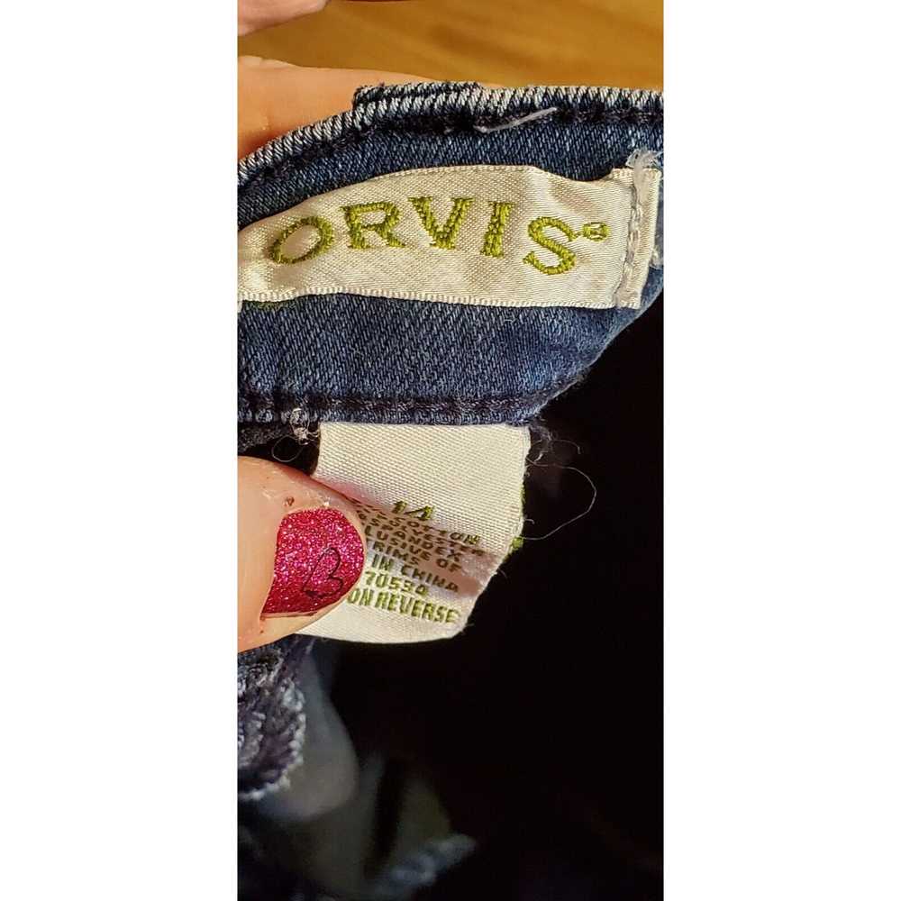 Orvis Orvis Jeans Women 14 Denim Cotton Straight … - image 4
