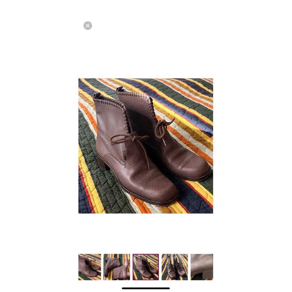 Fendi Leather boots - image 10