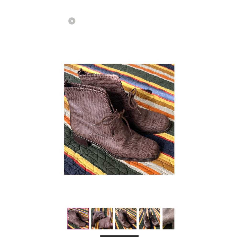 Fendi Leather boots - image 9