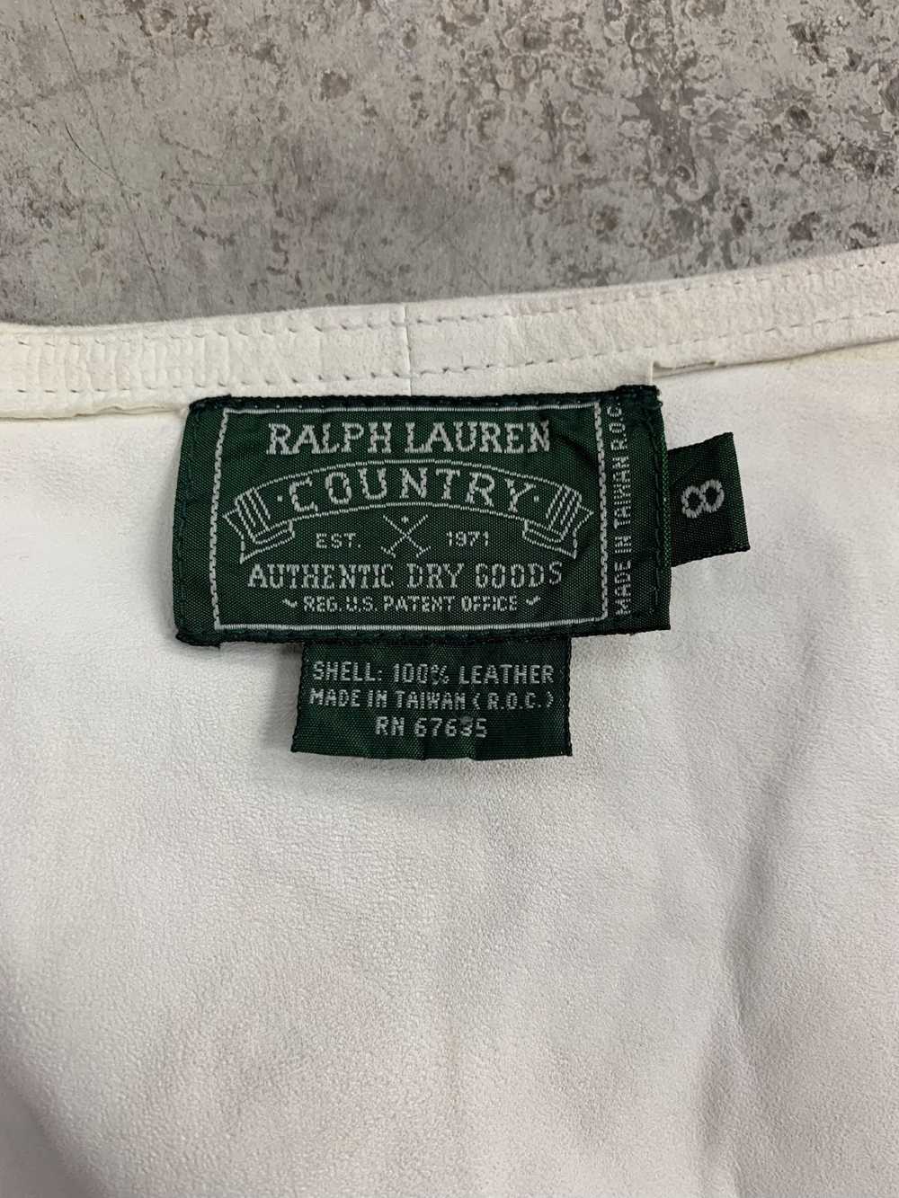 RRL Ralph Lauren Ralph Lauren country vintage lea… - image 5