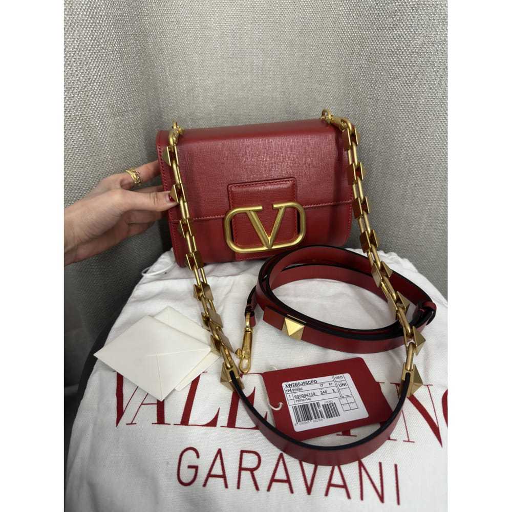 Valentino Garavani Stud Sign leather handbag - image 11