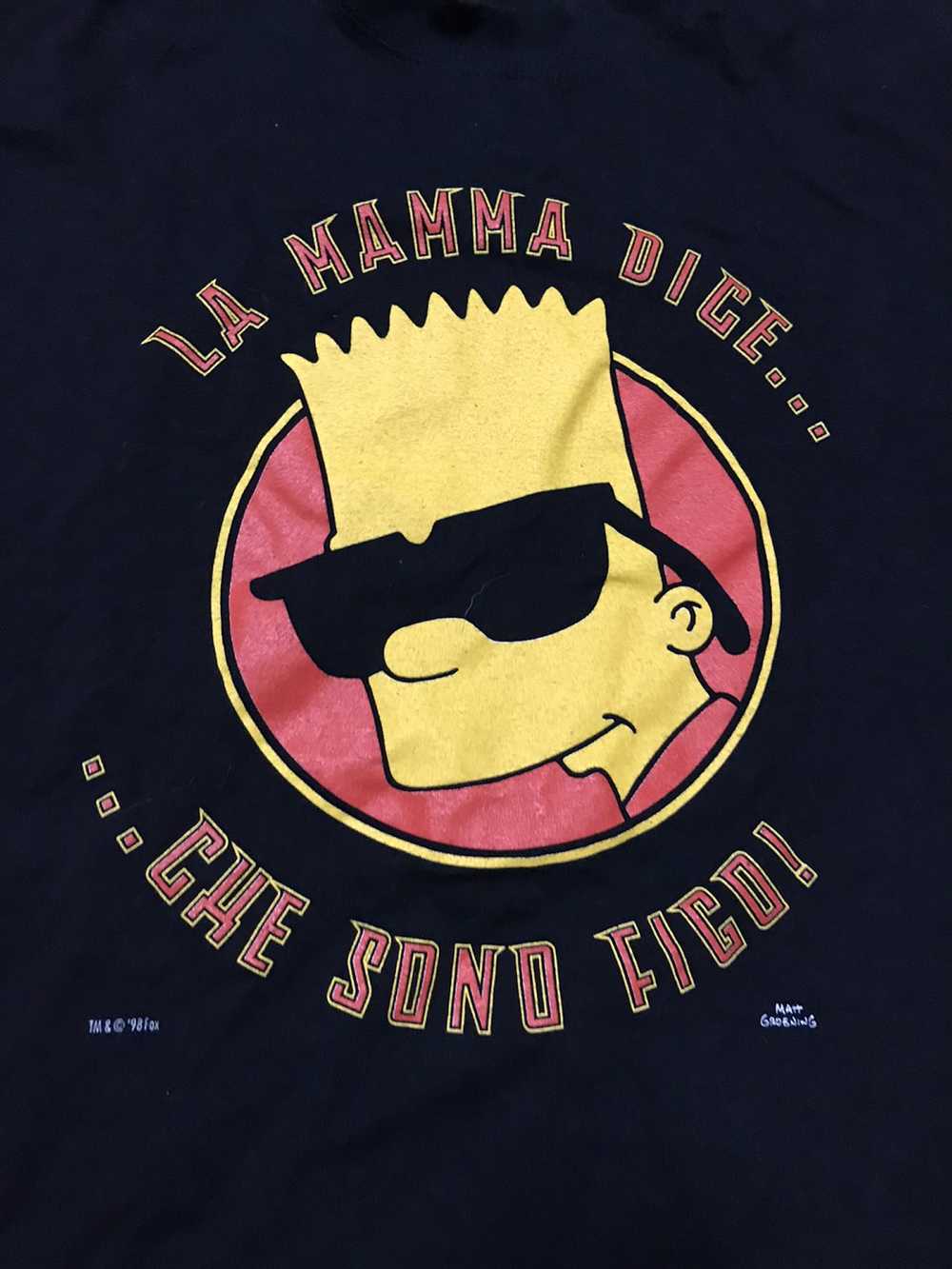 Rap Tees × The Simpsons × Vintage 1998 BART Simps… - image 2