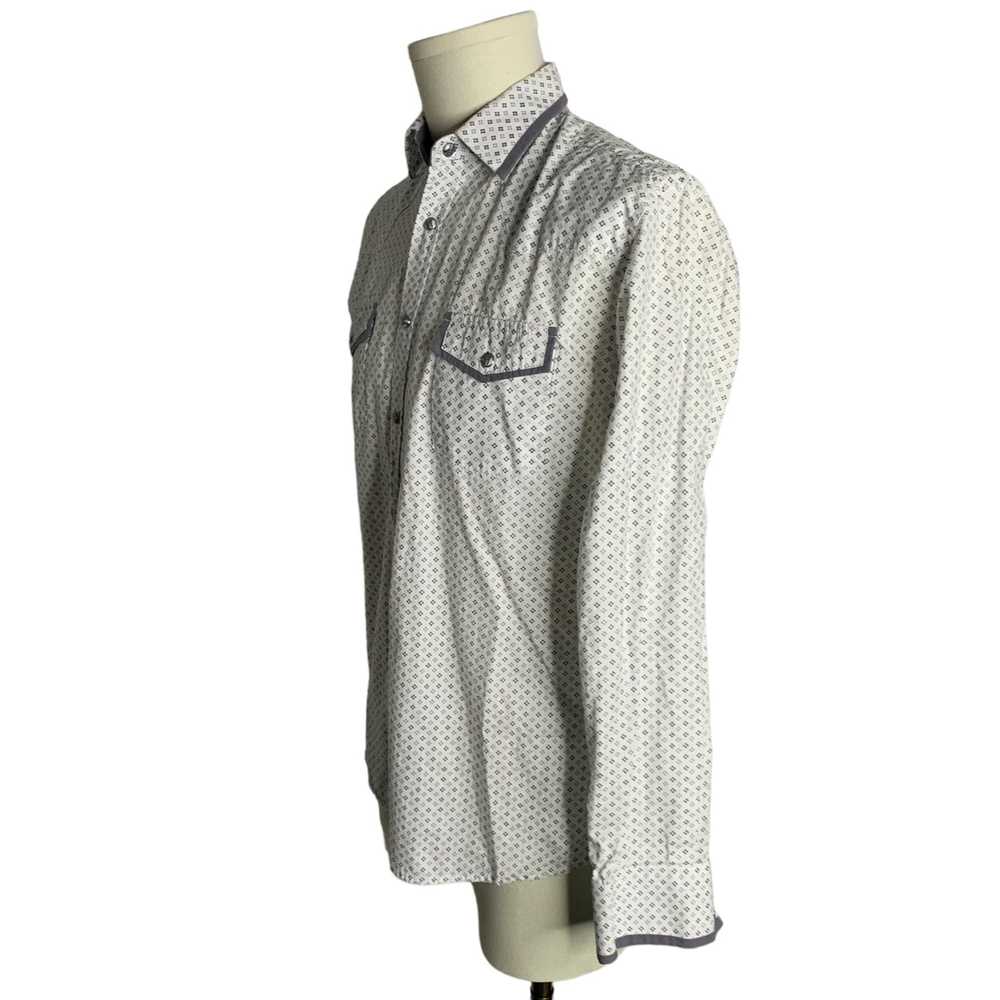 Other Ace of Diamond Pearl Snap Western Shirt S W… - image 3