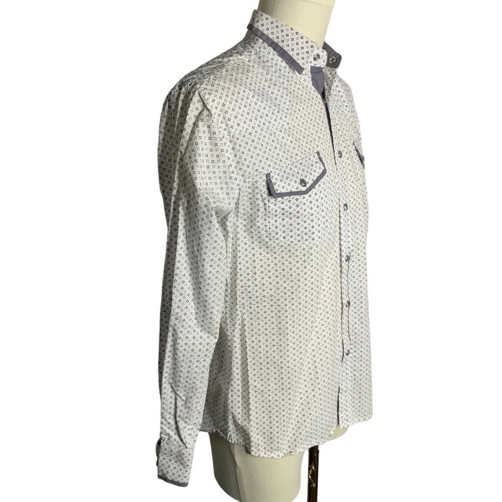 Other Ace of Diamond Pearl Snap Western Shirt S W… - image 5