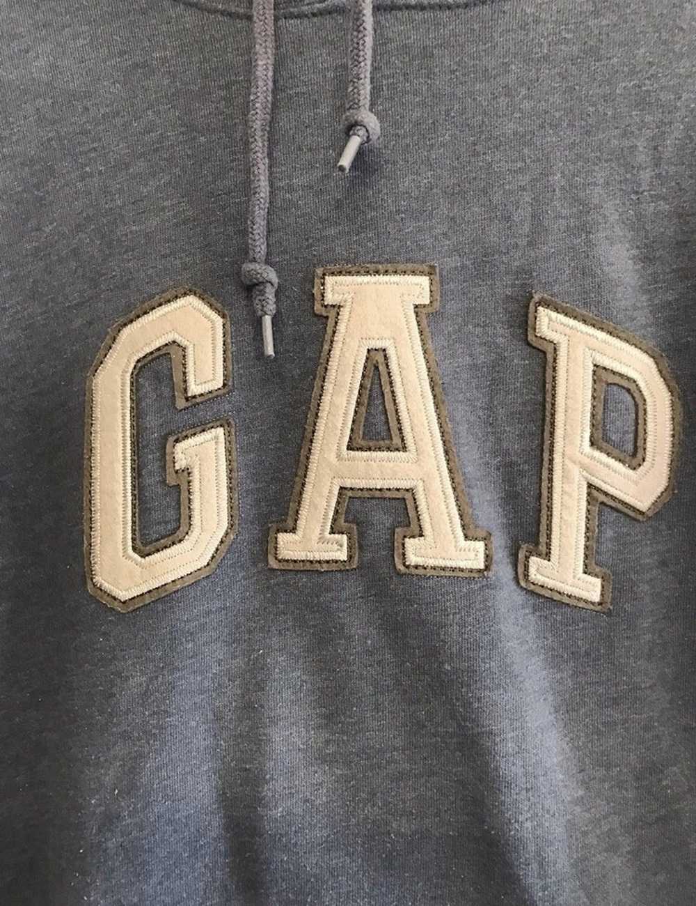 Gap × Vintage Gap blue hoodie medium yeezy Kanye - image 2