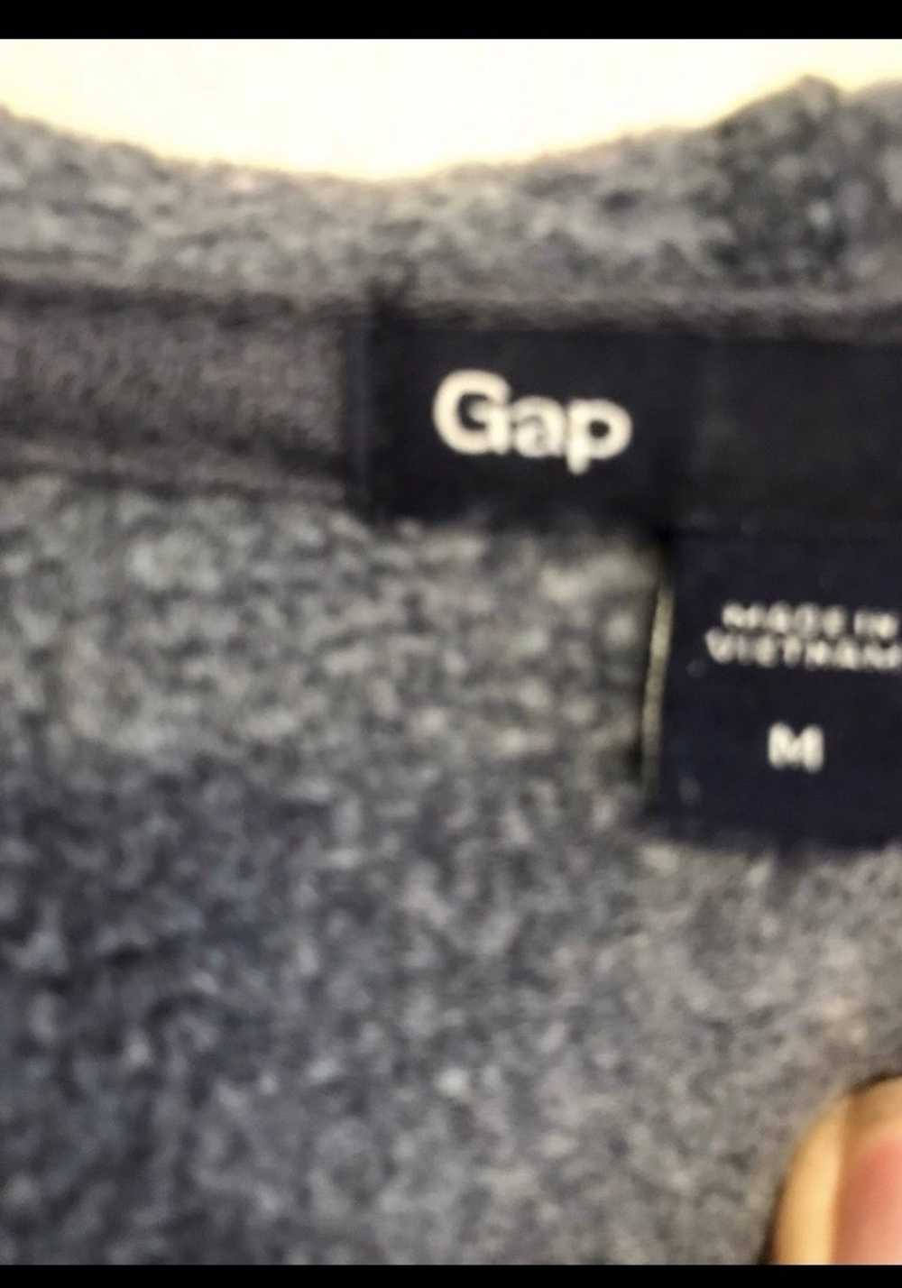 Gap × Vintage Gap blue hoodie medium yeezy Kanye - image 3