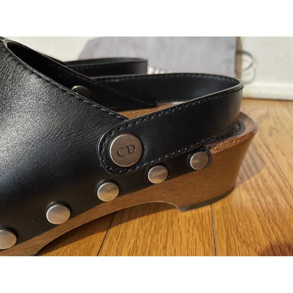 Dior Diorquake leather mules & clogs - image 10