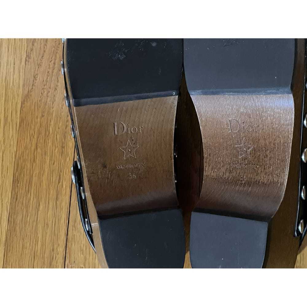 Dior Diorquake leather mules & clogs - image 3