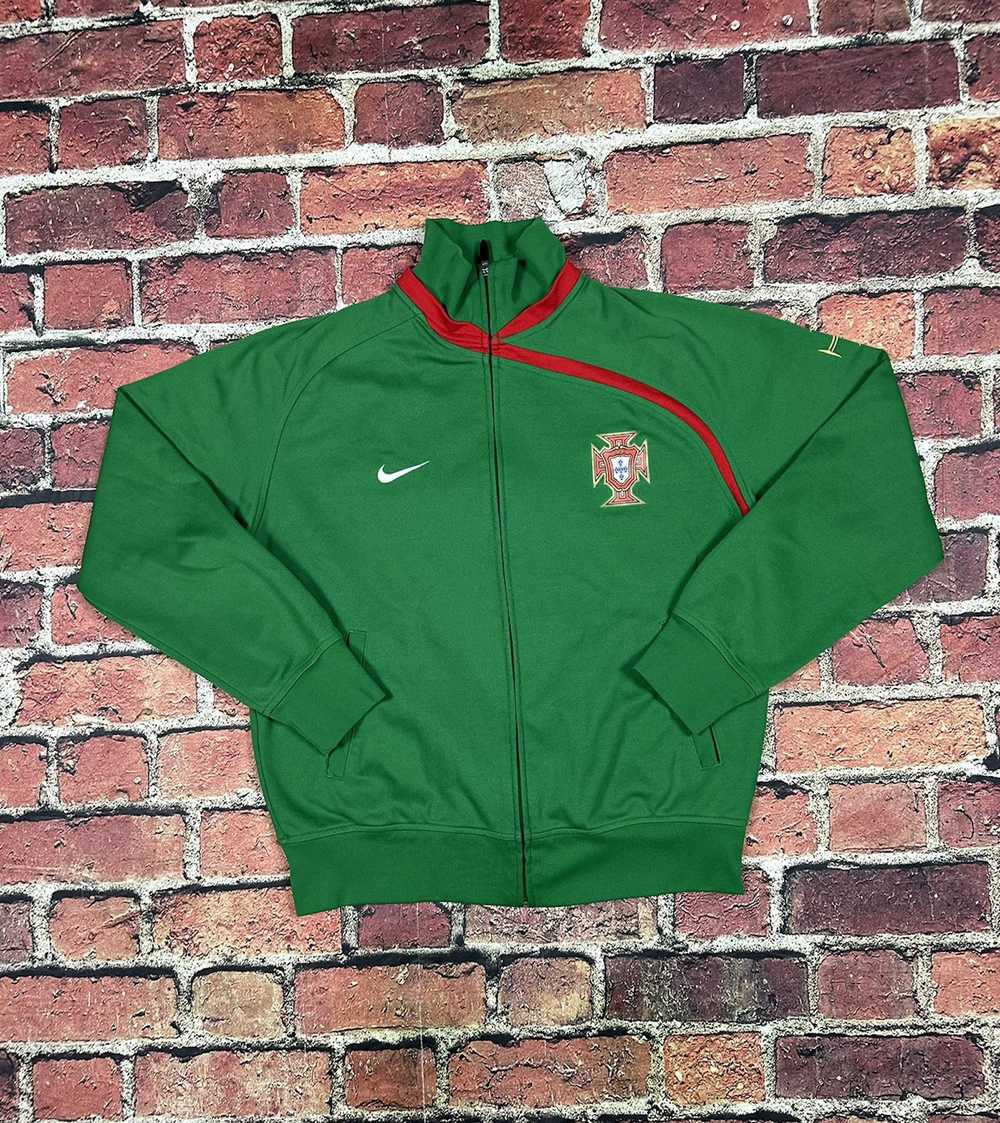 Nike × Soccer Jersey Nike Portugal Track Jacket S… - image 1