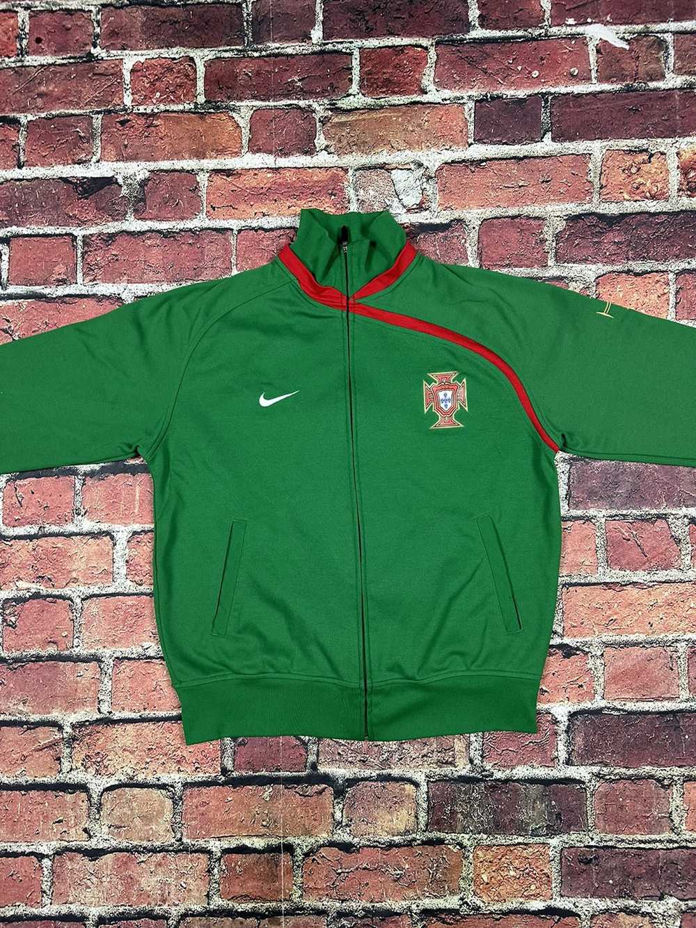 Nike × Soccer Jersey Nike Portugal Track Jacket S… - image 3