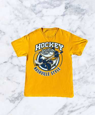 Vintage Hockey Nashville style T-shirt