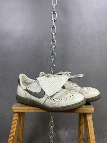 Nike Rare 80s vintage Nike white leather golf snea