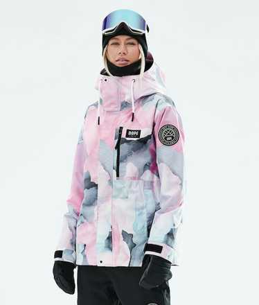 Dope Blizzard W Zip 2021 Snowboard Jacket Pink Blu