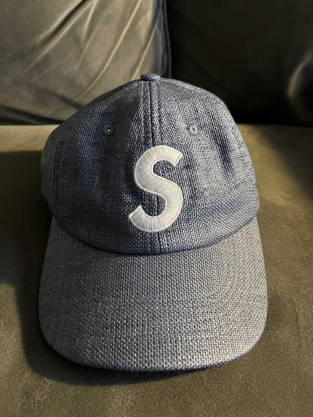 Supreme Supreme low profile blue hat adjustable - image 1