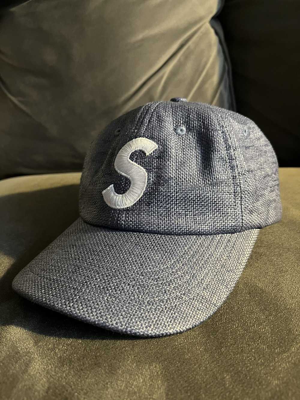 Supreme Supreme low profile blue hat adjustable - image 2