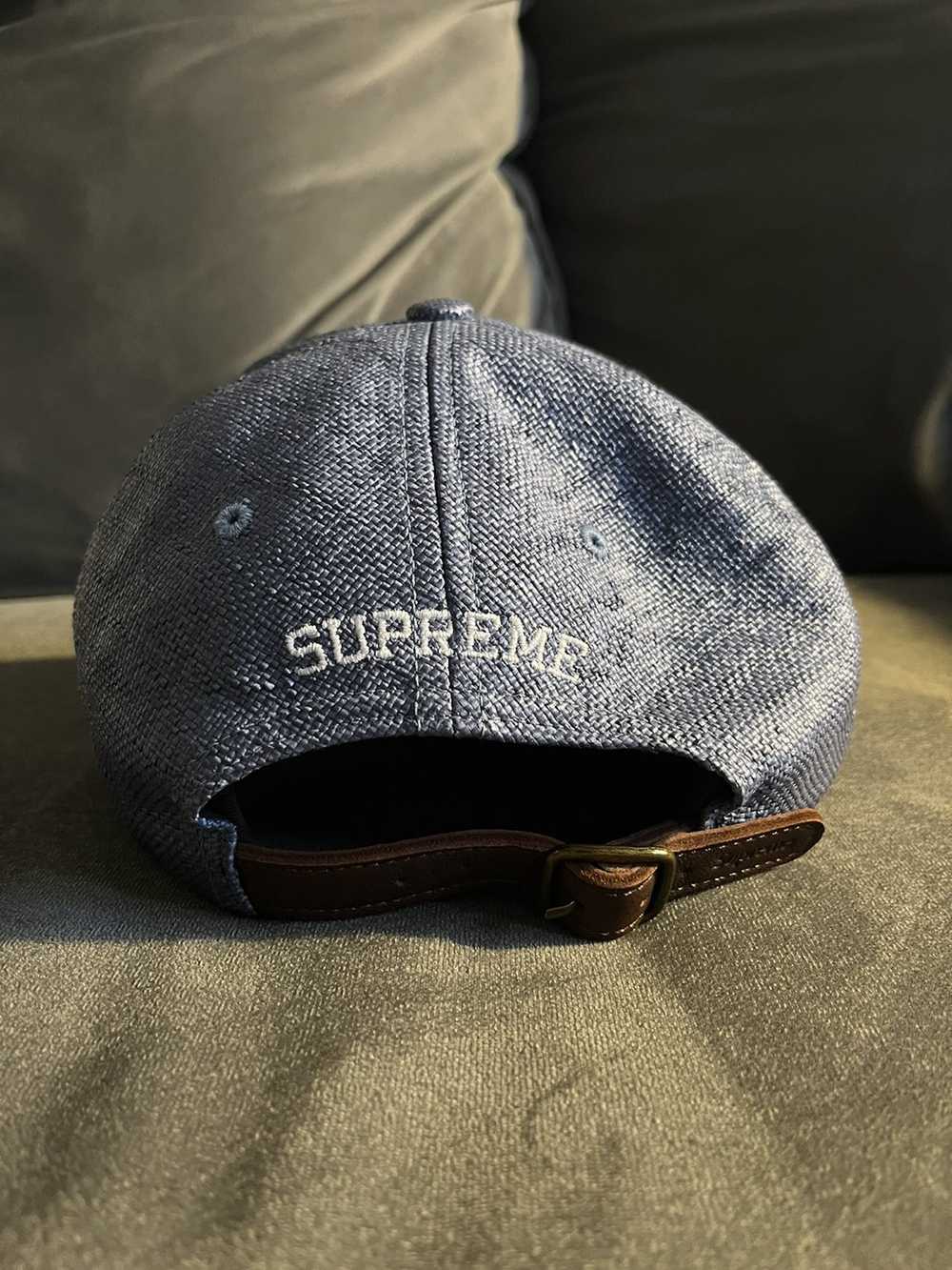 Supreme Supreme low profile blue hat adjustable - image 8