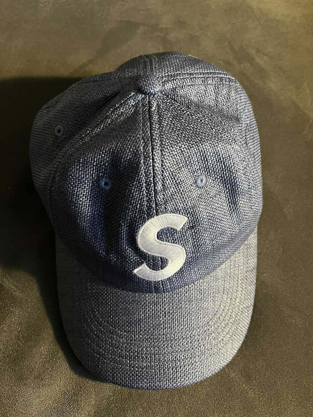 Supreme Supreme low profile blue hat adjustable - image 9