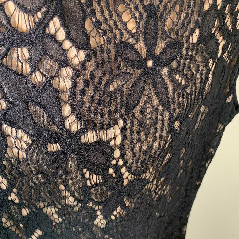 Other Poetry Black Lace Dress/ tops size M - image 5