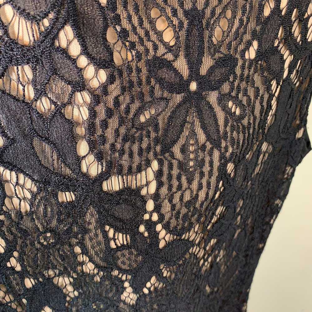 Other Poetry Black Lace Dress/ tops size M - image 7