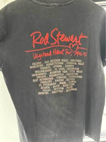 Band Tees × Streetwear × Vintage 1991 Rod Stewart 