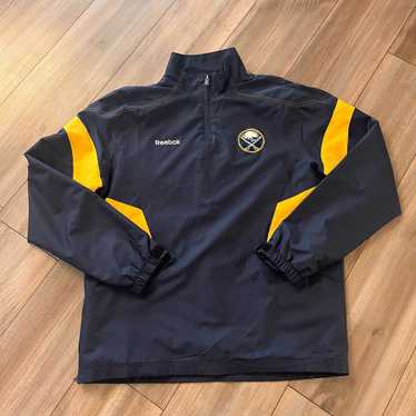 NHL Reebok NHL Buffalo Sabres Navy Athletic Jacket