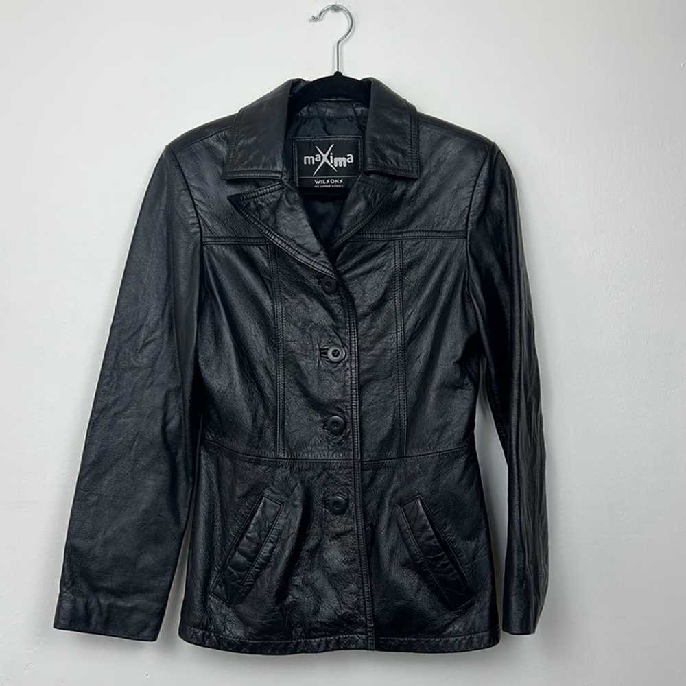 Wilsons Leather Vintage 80s Wilsons Leather Maxim… - image 1