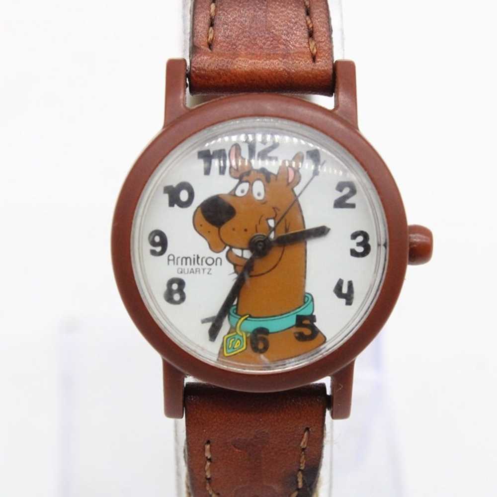 Vintage Armitron x Scooby Doo Watch Womens Brown … - image 3
