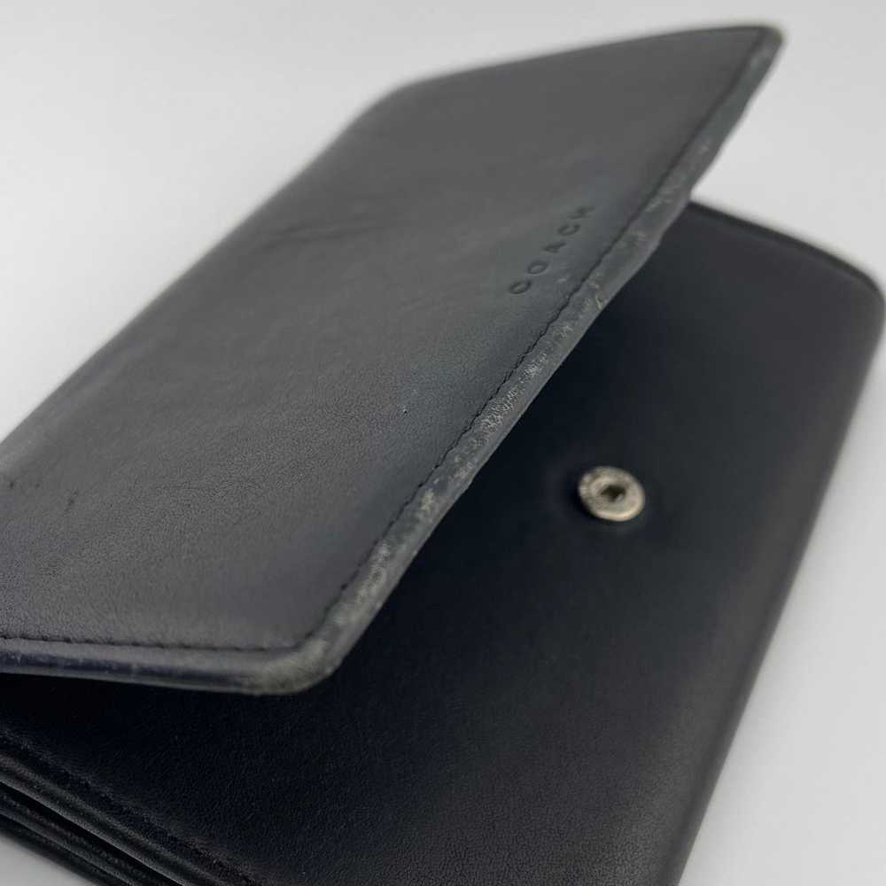 COACH VINTAGE Leather Medium Bifold Cardholder Wa… - image 3