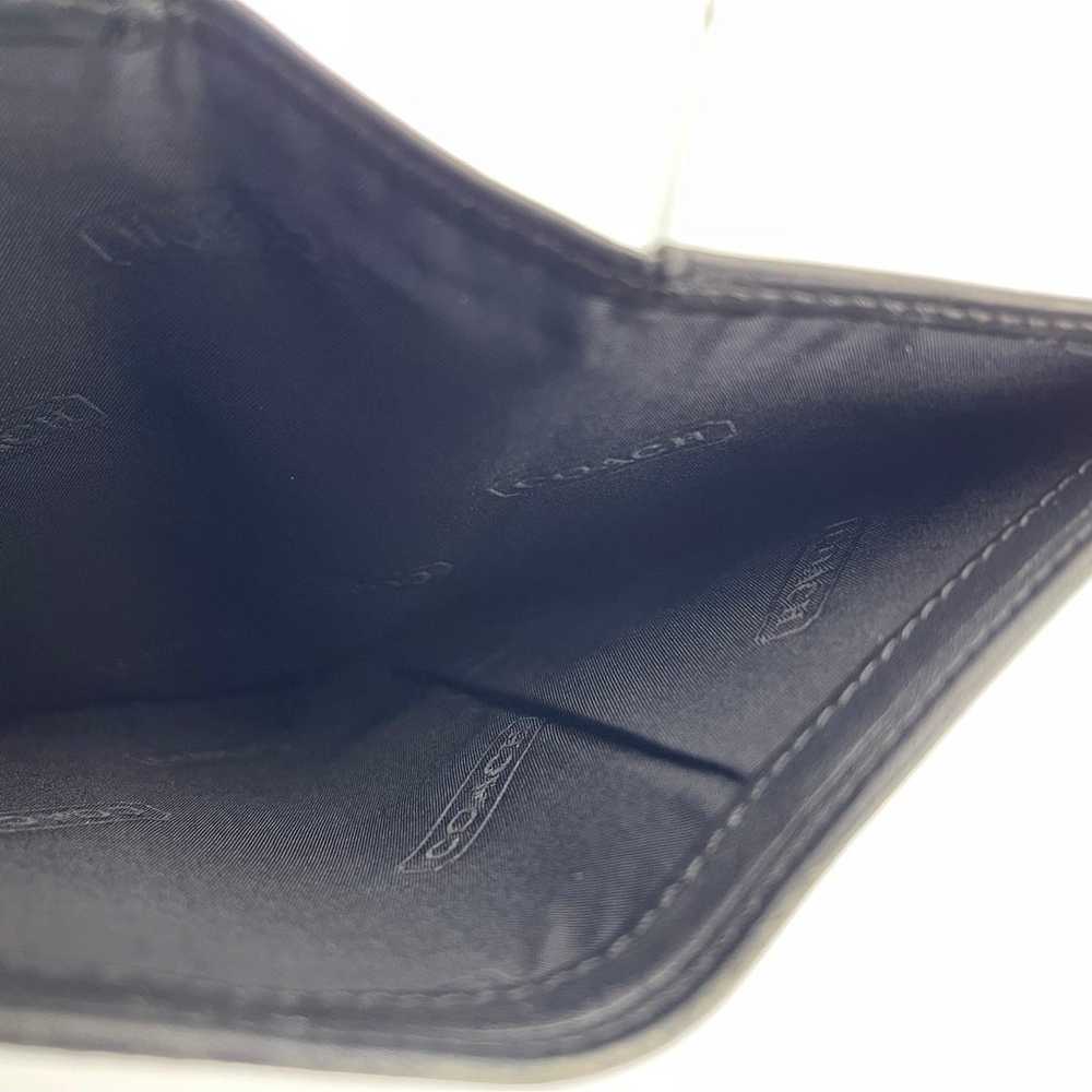 COACH VINTAGE Leather Medium Bifold Cardholder Wa… - image 9