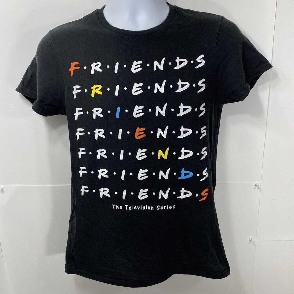 Other Friends TV Show Small Black Logo Graphic T … - image 1