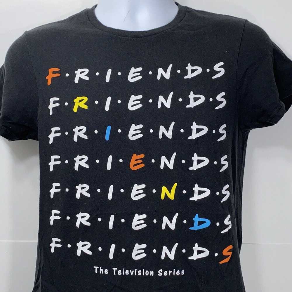 Other Friends TV Show Small Black Logo Graphic T … - image 3