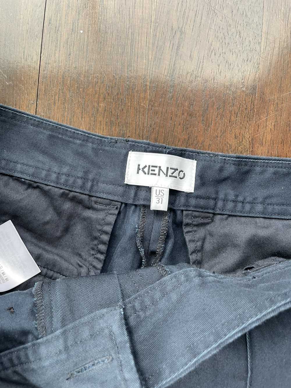 Kenzo Blue Kenzie Cargo Pant - image 4