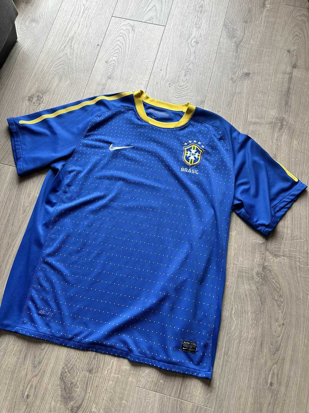 Hype × Nike × Soccer Jersey Brasil Vintage Traini… - image 2