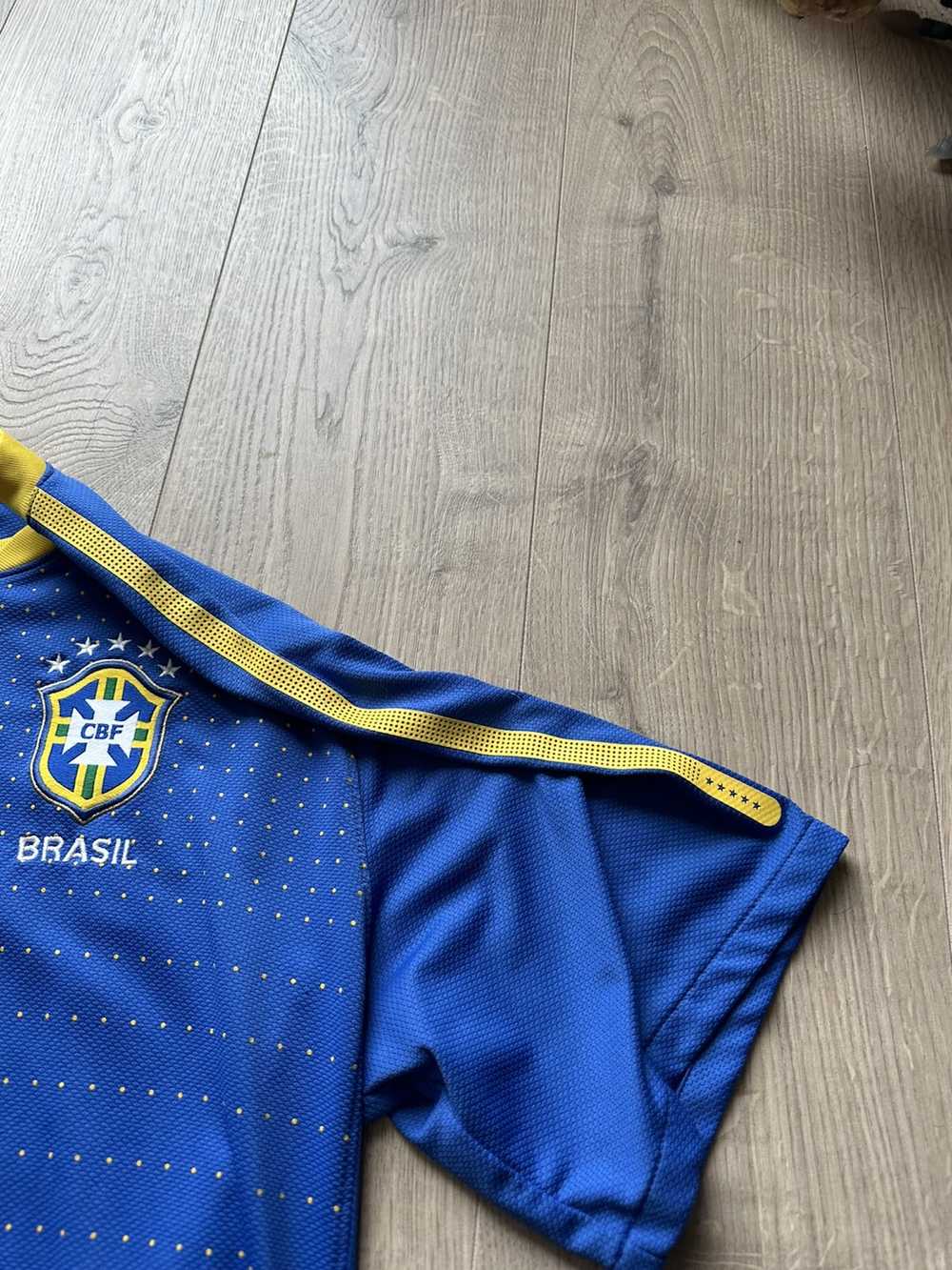 Hype × Nike × Soccer Jersey Brasil Vintage Traini… - image 4