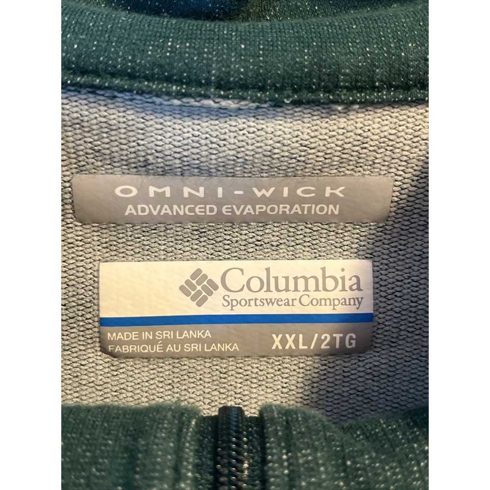 Columbia Columbia Omni Men’s XXL Green Cotton Ble… - image 3