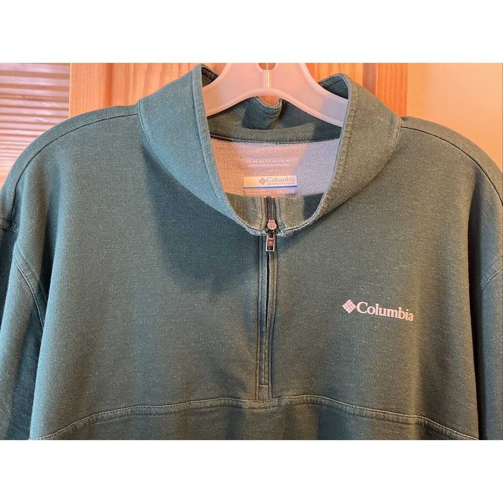 Columbia Columbia Omni Men’s XXL Green Cotton Ble… - image 6