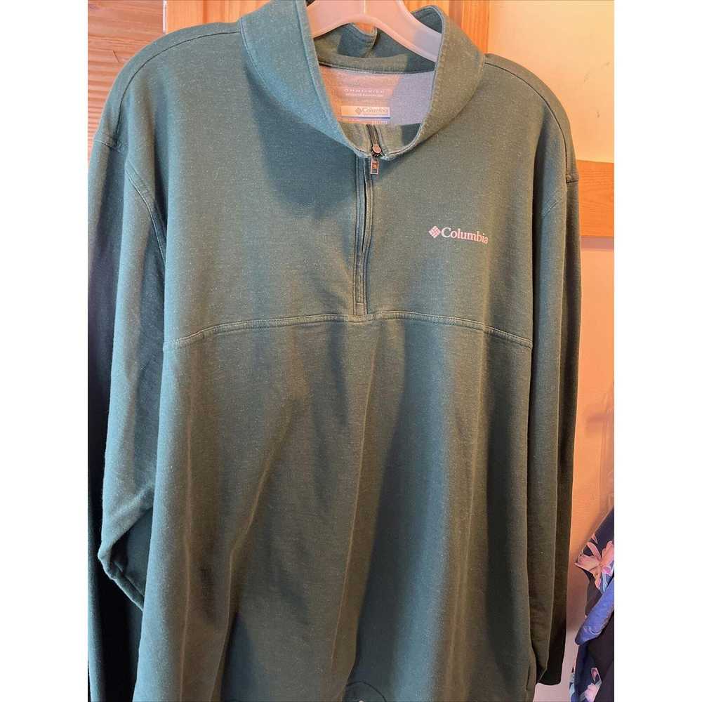 Columbia Columbia Omni Men’s XXL Green Cotton Ble… - image 9