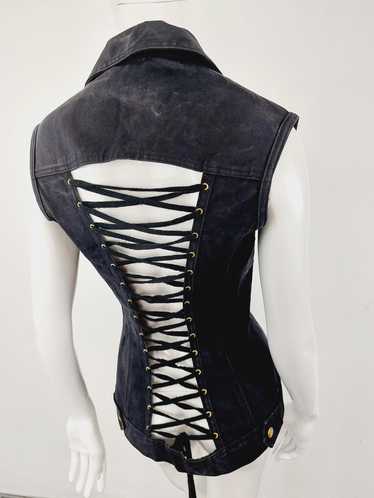 Vintage Y2K Jean Paul Gaultier and Lindex Corset Body. Conical Bra