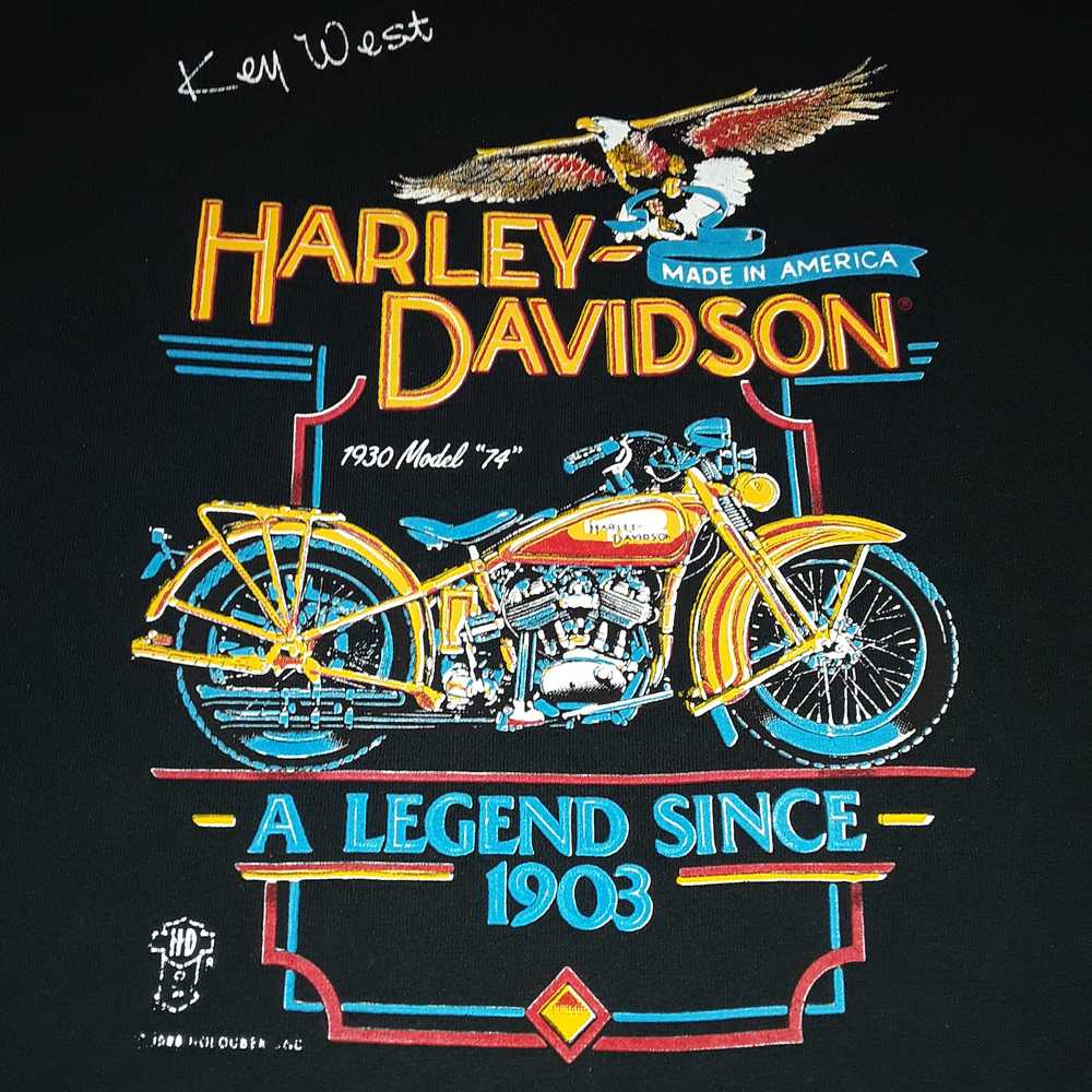 Harley Davidson × Vintage 1988 Harley Davidson Ke… - image 2