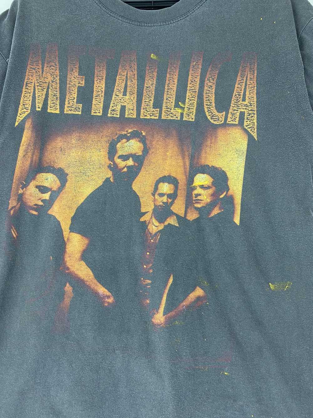 Band Tees × Vintage Vintage rare 1999 Metallica - image 3