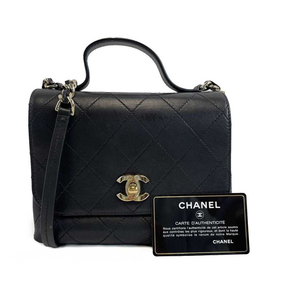 Chanel Chanel Classic Double Pocket Top Handle - image 6