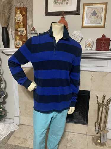 Brooks Brothers Striped LS Polo Rugby knit