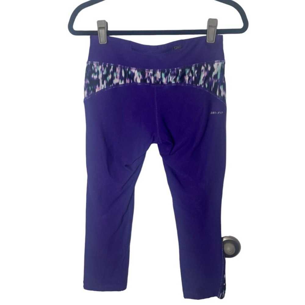 Nike Nike DryFit SZ S purple leggings - image 2