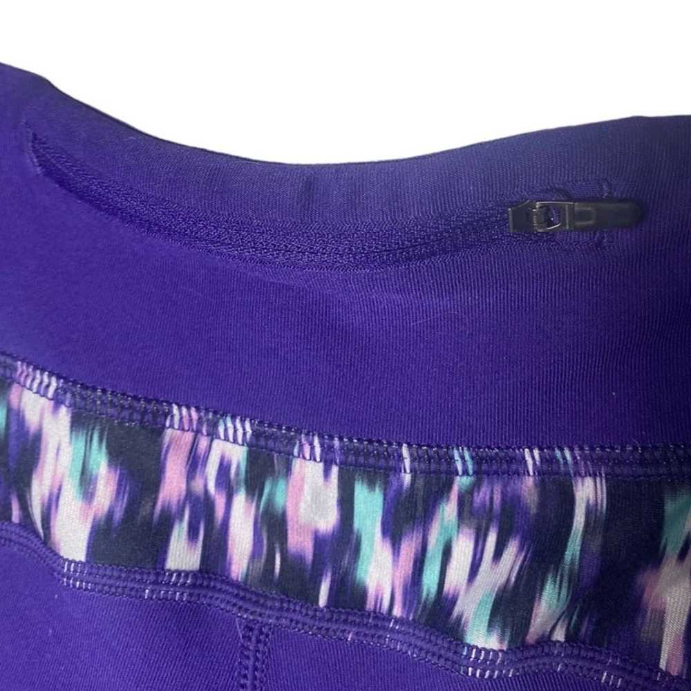 Nike Nike DryFit SZ S purple leggings - image 3