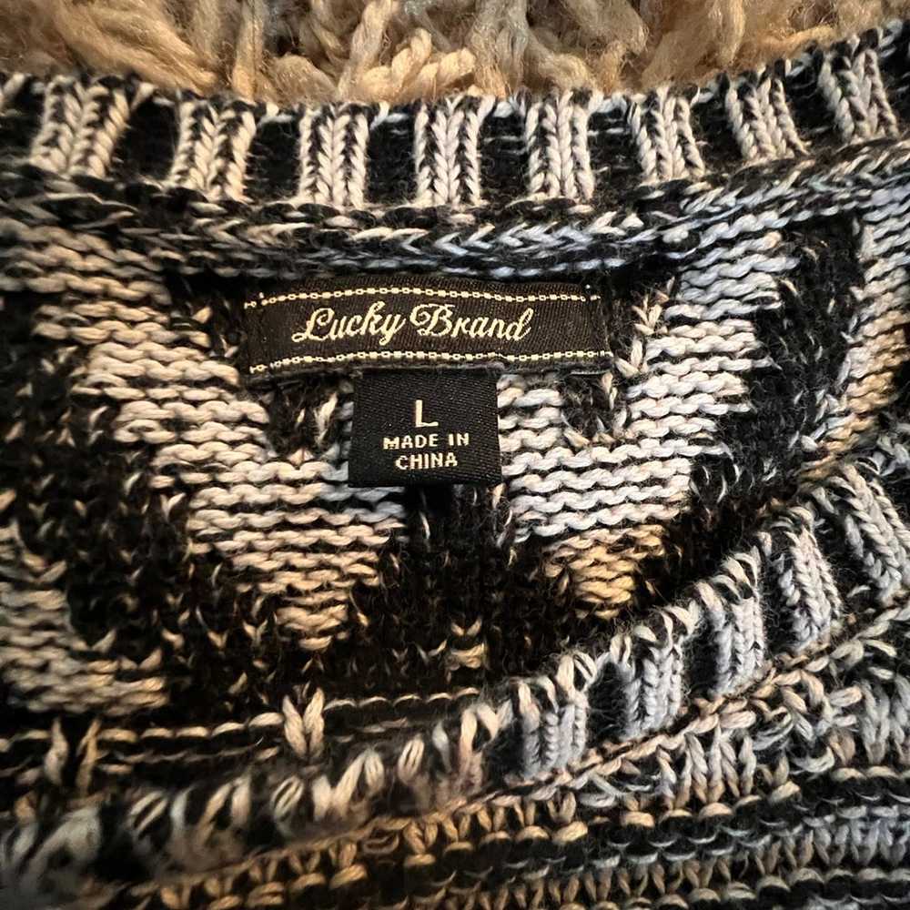 Lucky Brand Vintage Retro Sweater - image 2