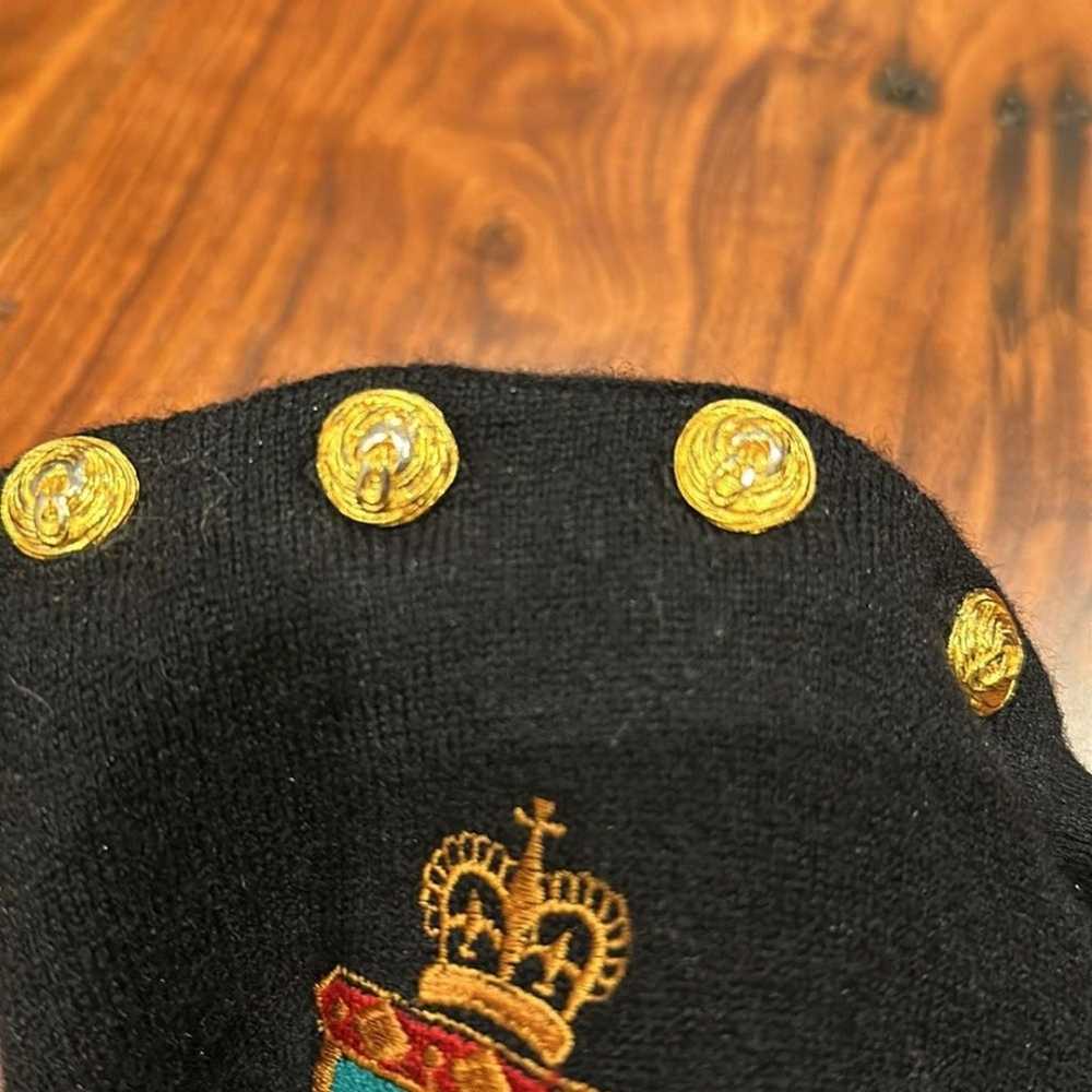 Vintage Jones New York Coat of Arms Embroidered G… - image 4