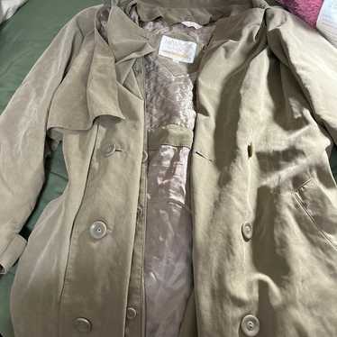 Vintage Long Trench Coat - image 1