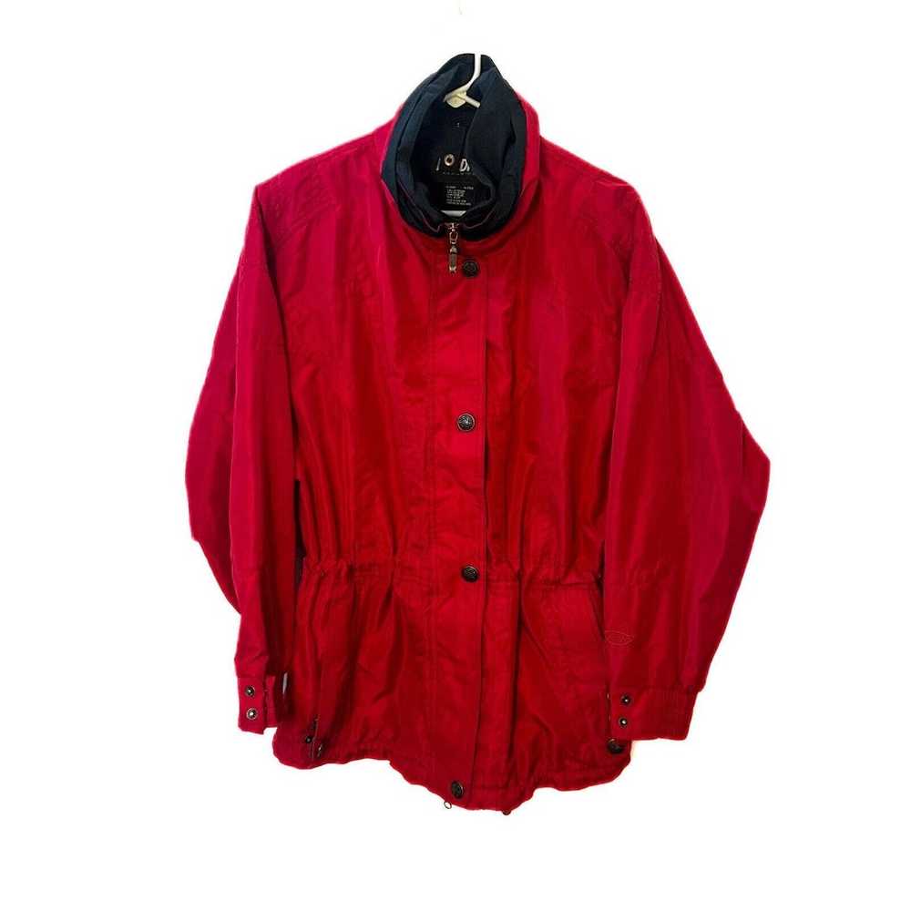NORDICA Vintage Women's Ski Jacket 1995 Red, Batw… - image 1