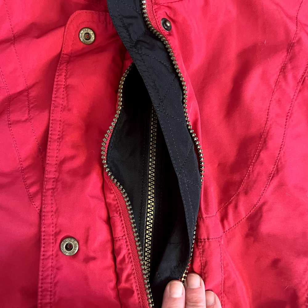 NORDICA Vintage Women's Ski Jacket 1995 Red, Batw… - image 8