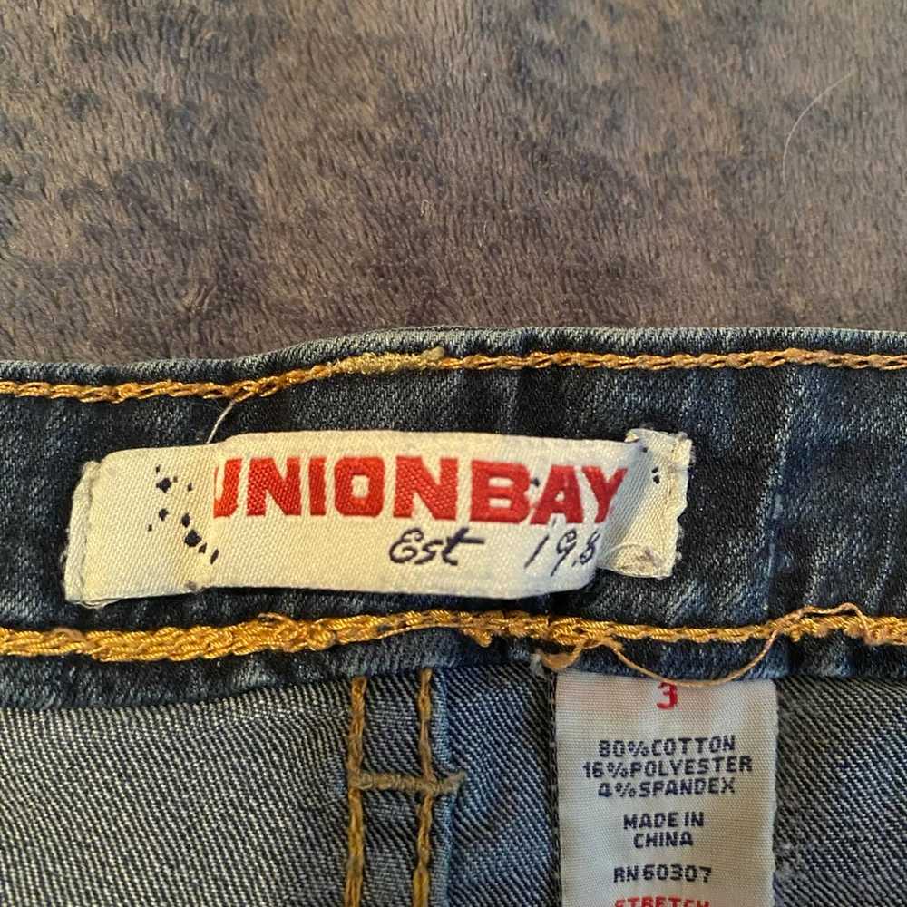 Vintage low rise UNIONBAY Jeans size 3 - image 4